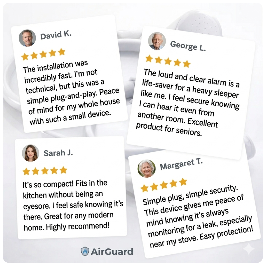 AirGuard™ Gas & CO Alarm