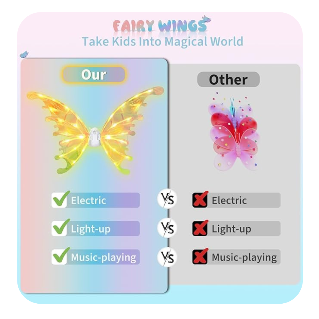 Butterfly Electric Fairy Wings