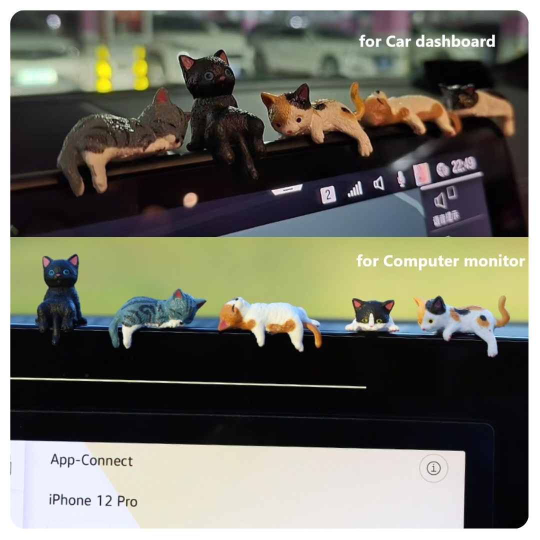 PeekPaws™ – Mini Cat Deskmate