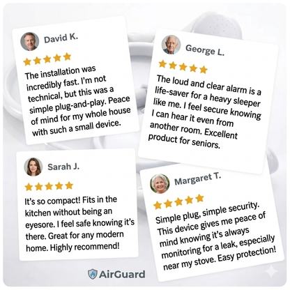 AirGuard™ Gas & CO Alarm