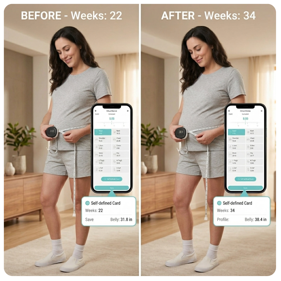 BellyTrack™ Measuring Tape