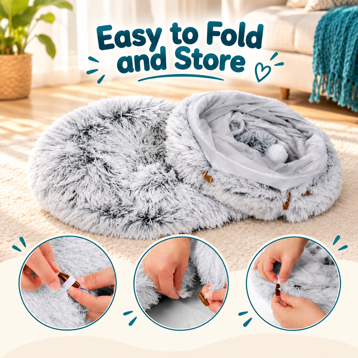 Pawloo™ Cozy Tunnel Bed
