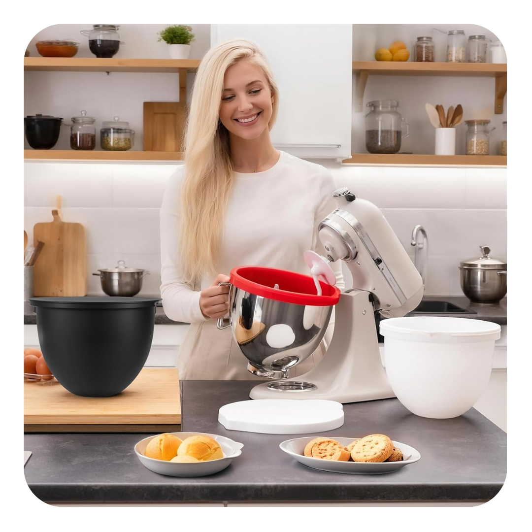 Silicone Bowl Liners for 5 Qt Kitchen