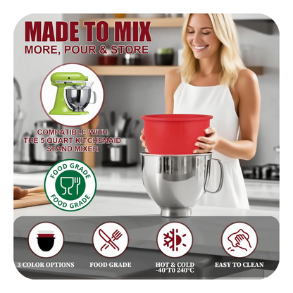 Silicone Bowl Liners for 5 Qt Kitchen
