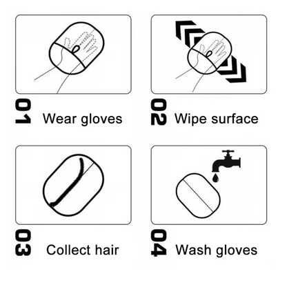 Pets Hair Removal Gloves - Brush Gloves