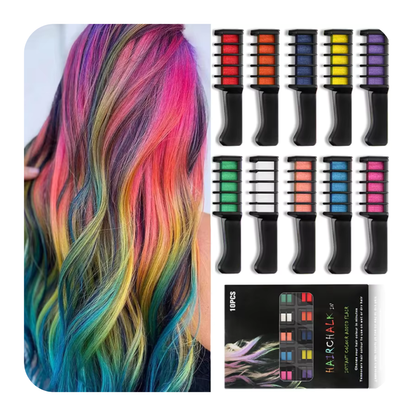 Multi Color Hair Chalk Combo
