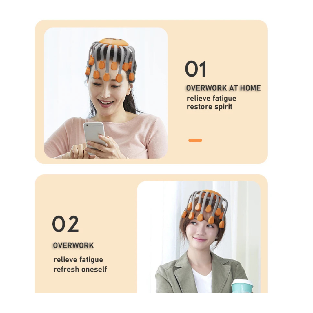 Octopus 20 Head Massager - Pain Reliefer