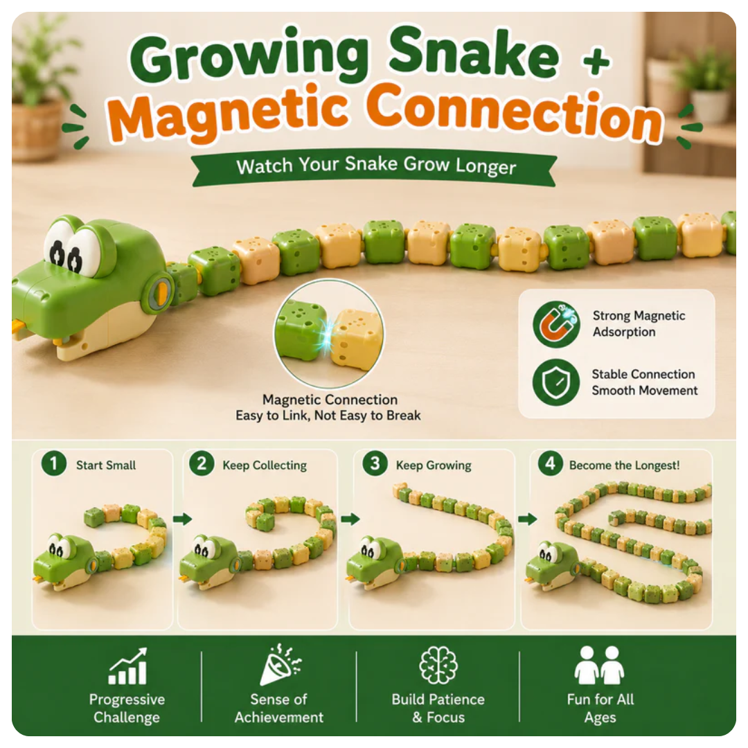 SnakeSnap™ Magnetic Battle Snake