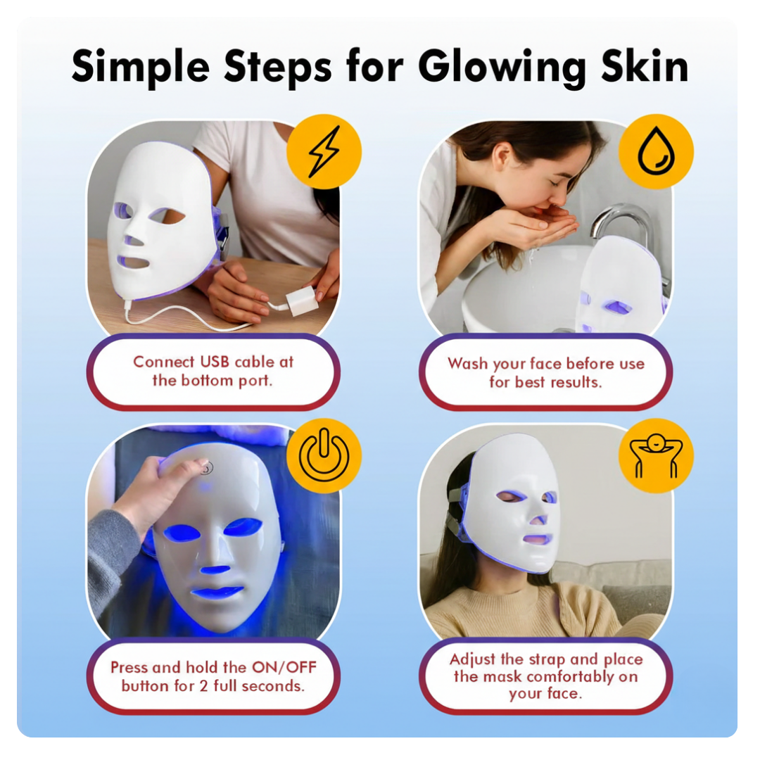 LED Face Therapy Mask