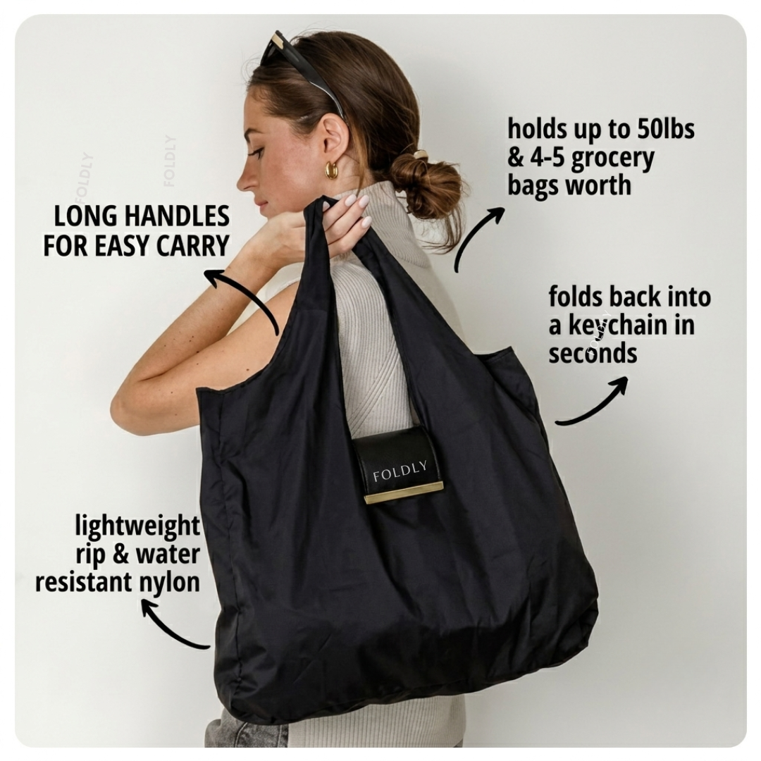Foldly™ Pocket Tote