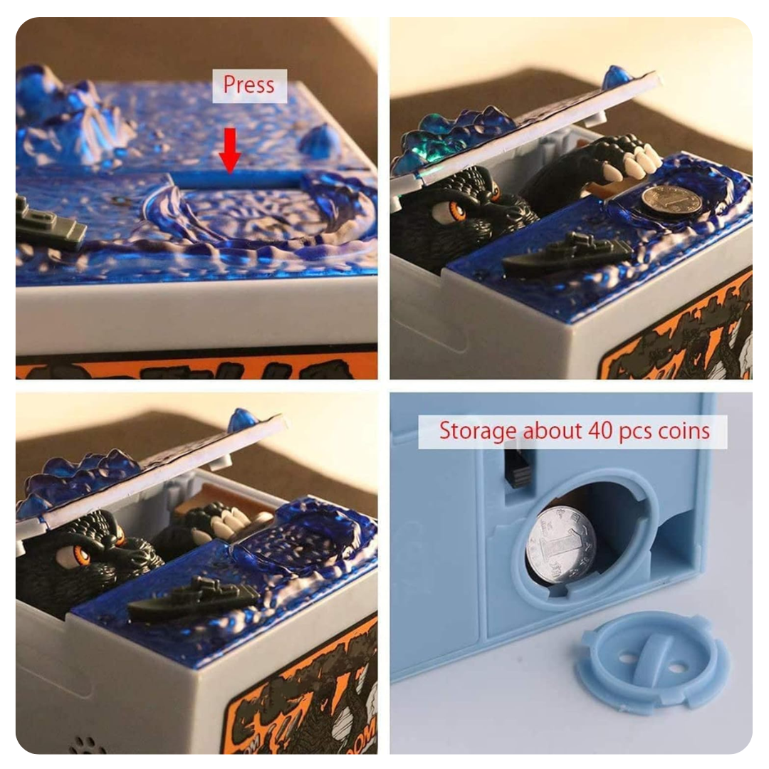 The CoinZilla™ Piggy Bank