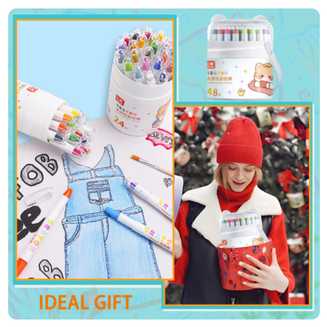 Silky Crayon™Toddler Art Set