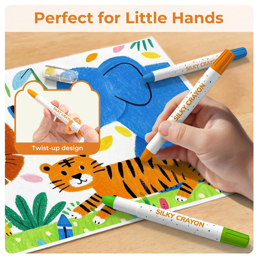 Silky Crayon™Toddler Art Set