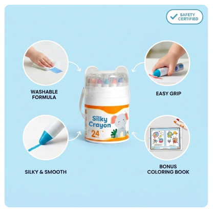Silky Crayon™Toddler Art Set