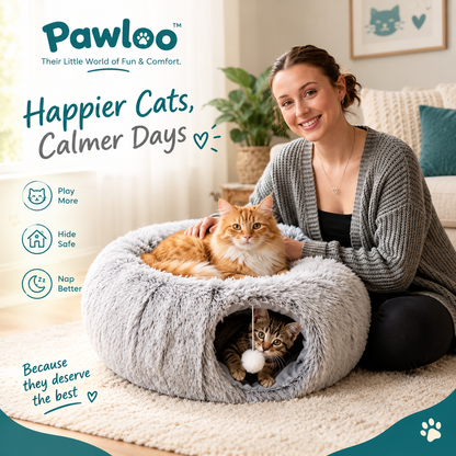 Pawloo™ Cozy Tunnel Bed