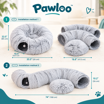 Pawloo™ Cozy Tunnel Bed