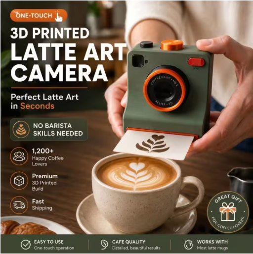 Latteva™ Coffee Art Camera