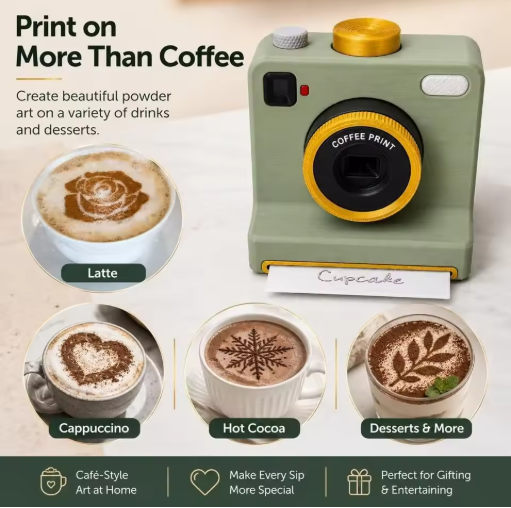 Latteva™ Coffee Art Camera