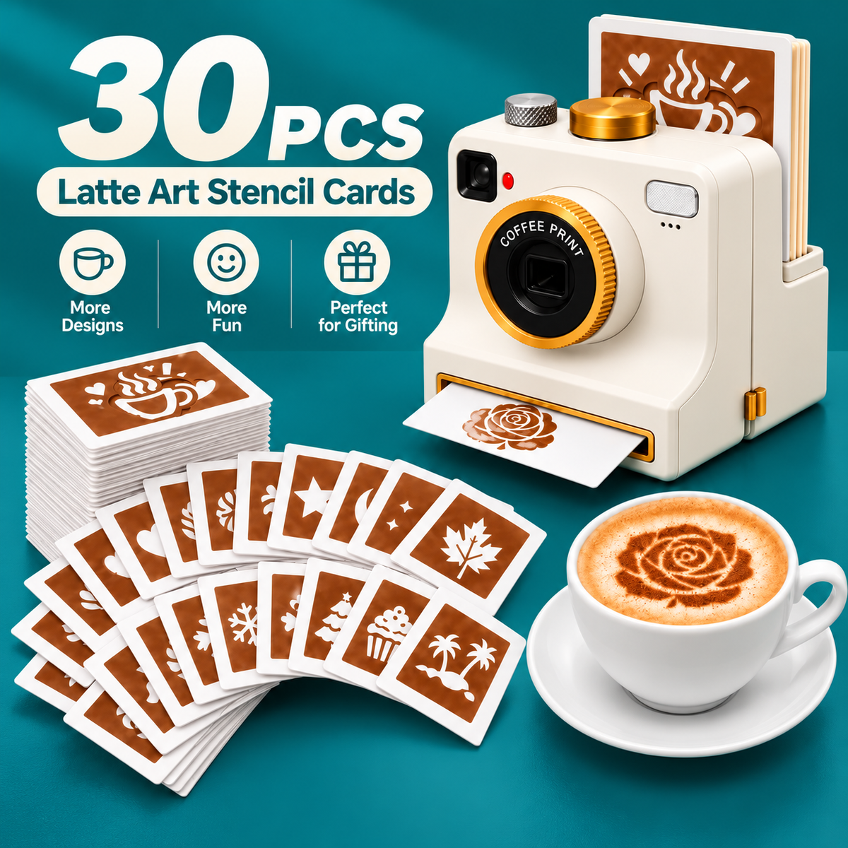 Latteva™ Coffee Art Camera