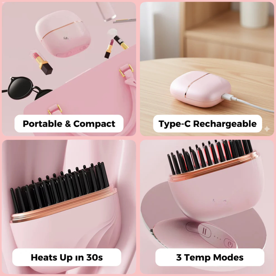 Hair Straightener Comb